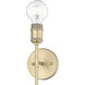 Axel 1 Light 4.75 inch Brushed Champagne Bronze Wall Sconce Wall Light in No Shade